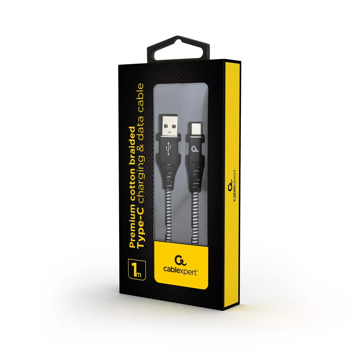 Lightning cable Gembird CC-USB2B-AMCM-1M-BW Photo 2