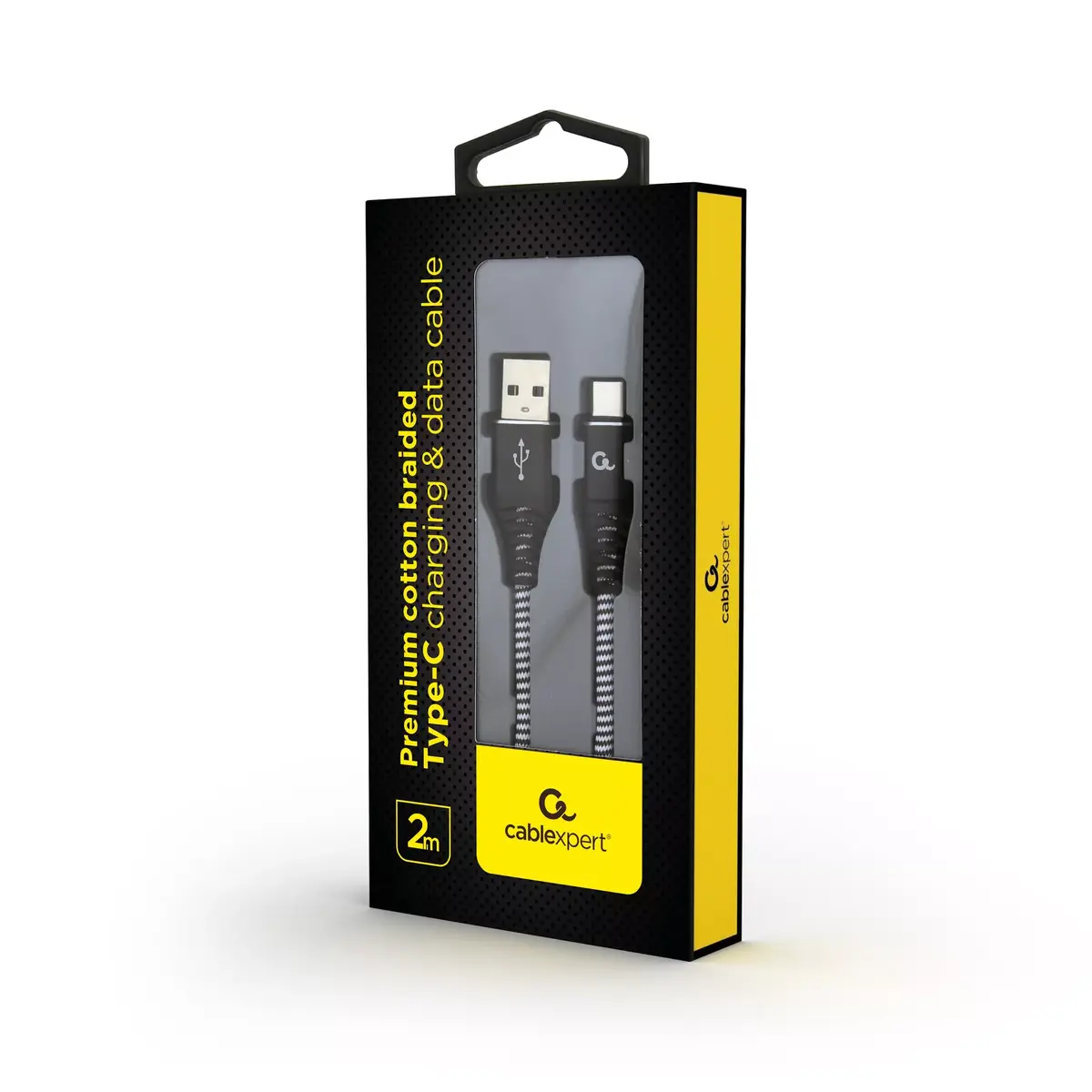 USB cable Gembird CC-USB2B-AMCM-2M-BW Photo 2