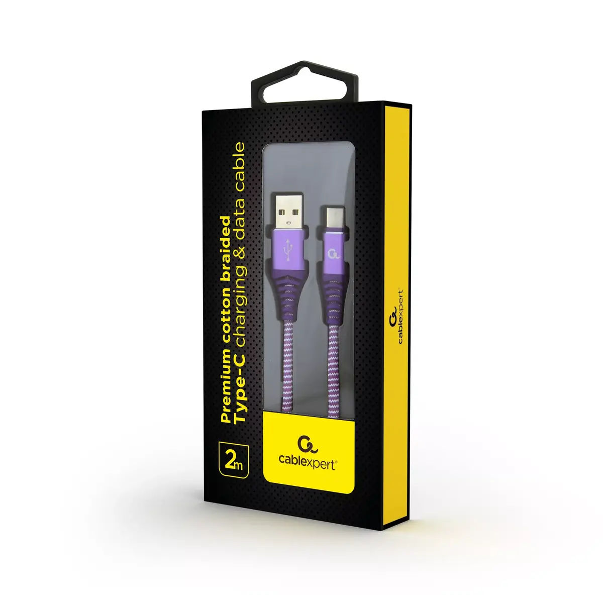 USB кабель Gembird CC-USB2B-AMCM-2M-PW Photo 2