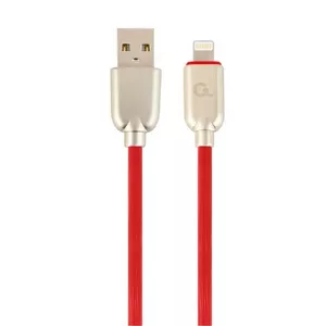 Lightning cable Cablexpert CC-USB2R-AMLM-2M-R