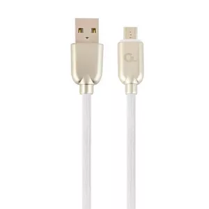USB cable Cablexpert CC-USB2R-AMMBM-2M-W