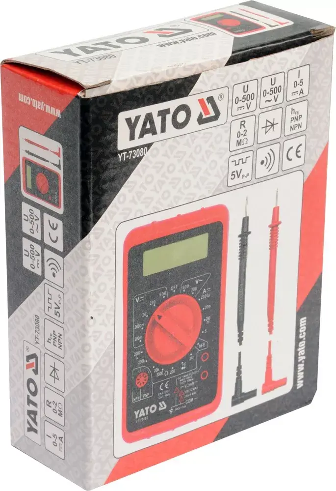 Digitālais multimetrs Yato YT-73080 Photo 2