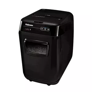 Paper shredder Fellowes AutoMax 200C Cross shredding Black