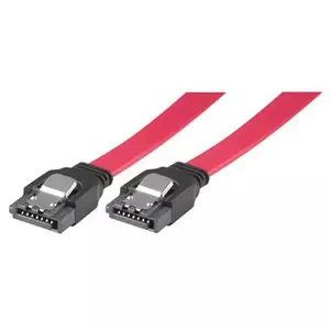 SATA кабель Deltaco SATA-05D 0.5м Красный