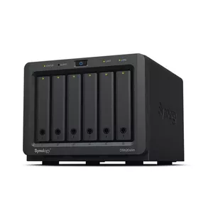 Synology DiskStation DS620SLIM datu uzglabāšanas serveris NAS Desktops Intel® Celeron® J3355 2 GB DDR3L 0 TB DiskStation Manager Melns