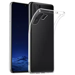 Protective silicone jelly back case SWISSTEN for Huawei P30 Pro, 0.5 mm, transparent