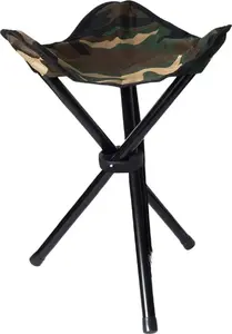 Salokāms krēsls Stealth Gear SGCS3L, viegls pārnēsājams 3‑kāju