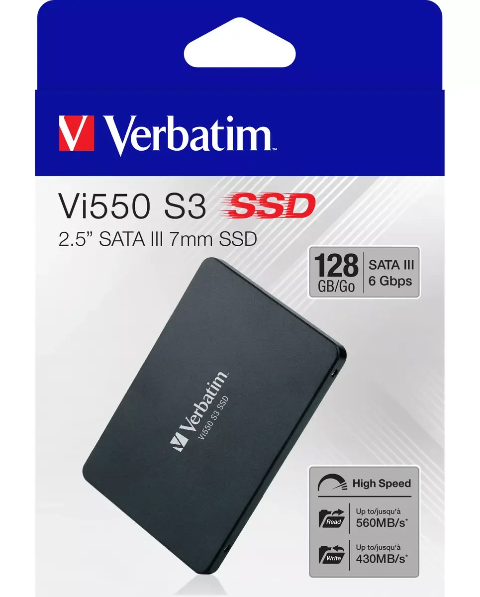 VERBATIM Vi550 S3 128GB SSD 2,5" SATA Photo 5