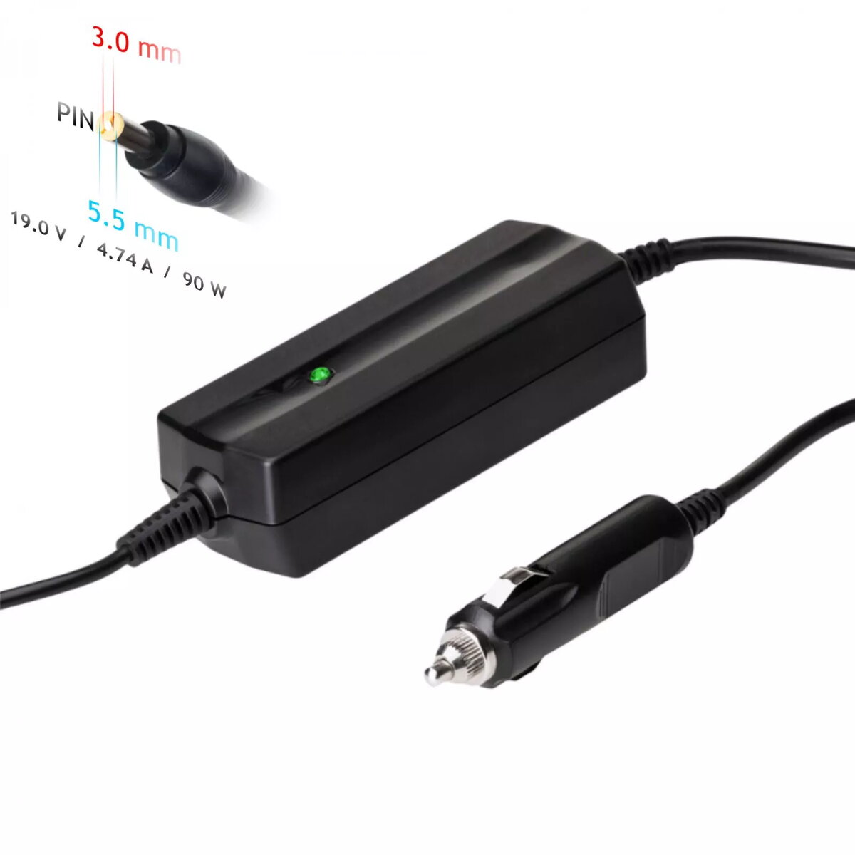 Strāvas adapteris/invertors Akyga AK-ND-37 90 W