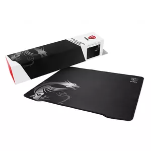 MSI AGILITY GD30 Pro Gaming Mousepad '450mm x 400mm, Pro Gamer Silk Surface, Iconic Dragon Design, Anti-slip and shock-absorbing rubber base, Reinforced stitched edges'