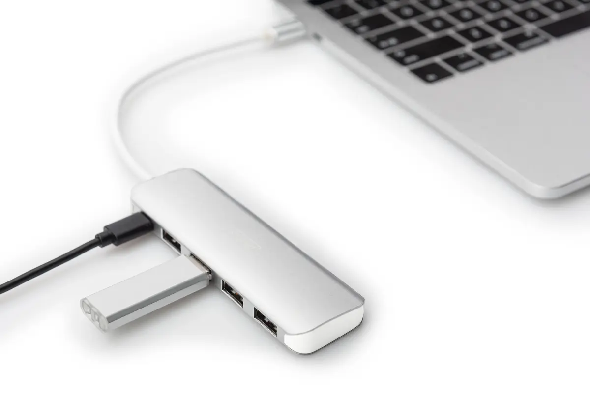Digitus 4-Port USB Type-C Hub with USB 3.0 and PD Photo 5