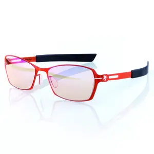 Datorbrilles Arozzi Visione VX-500 Unisex — taisnstūra rāmis, lēcas 59×38 mm, deguna tiltiņš 15 mm, ciets futrālis