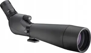 Spotting scope Bresser Corvette 20–60x 80 mm objective, angled view, waterproof body
