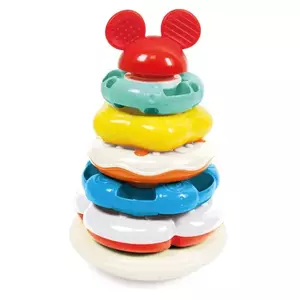 Игрушка Clementoni Disney Baby — пазл-стек с кольцами для развития моторики, 6–36 мес., разноцветная