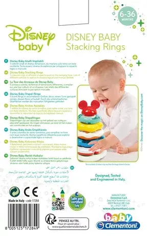 Clementoni Disney Baby — kaudze ar gredzeniem Photo 3