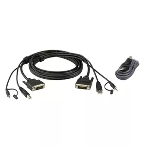 KVM переключатель ATEN DVI-D Dual Link Secure 1.8M