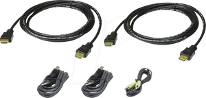 KVM Switch ATEN HDMI Dual Display Secure 1.8M