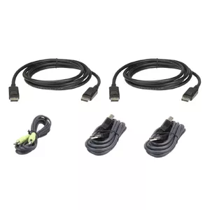 KVM Switch ATEN USB DisplayPort Dual Display Secure 3M
