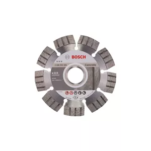 Bosch Best for Concrete Diamond Cutting Disc, 150 mm Diameter, 22.23 mm Bore