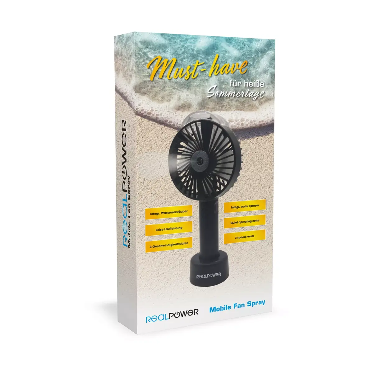 Вентилятор RealPower Mobile Fan Spray Photo 3