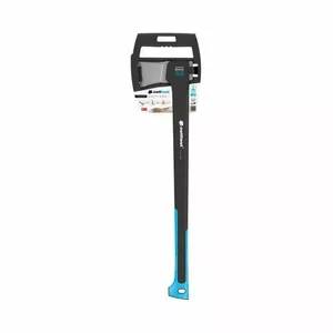 Splitting axe Cellfast C2000 — steel head, wooden handle, charcoal finish