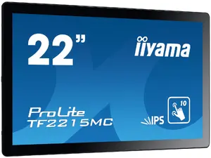 iiyama ProLite TF2215MC-B2 21.5" Full HD IPS LED skārienjutīgais monitors ar HDMI un DisplayPort, Melns