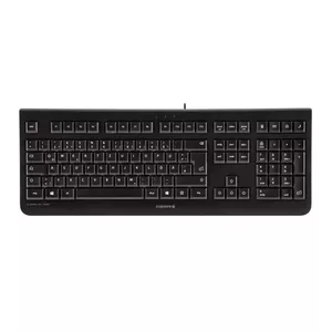 CHERRY KC 1000 tastatūra USB Čehu Melns