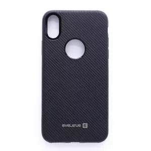 Protective case Evelatus for Apple iPhone X Carbon Black — slim protective cover