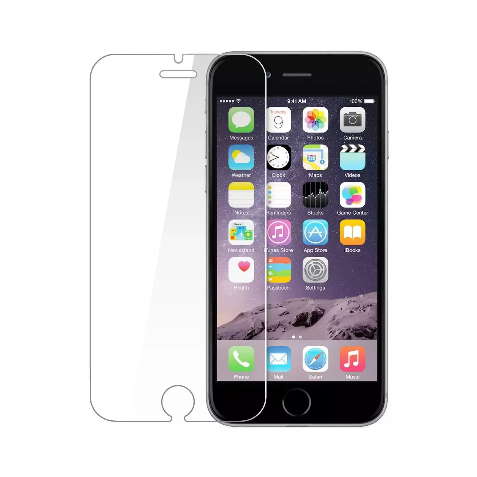 tempered glass TEM-SP-APP-IP7 Photo 1