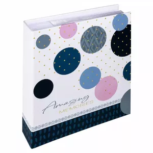 Photo album Walther ME-487-L Blue 200 sheets 13 x 18