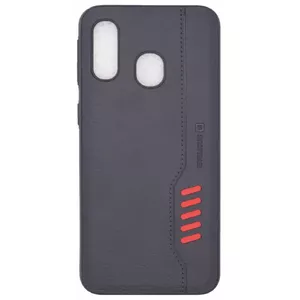 Чехол Evelatus для Samsung A40 Shooter Black — прочный тонкий защитный корпус
