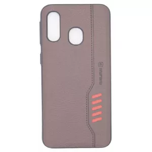 Smartphone case Evelatus for Samsung A40 Shooter Brown — protective pouch, model SA40SHOBR