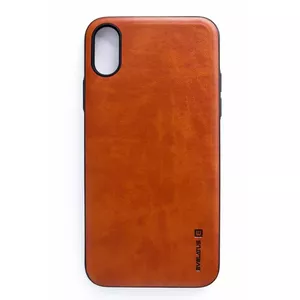 Protective phone case Evelatus for Apple iPhone X Kuton Brown - slim protective sleeve, model APIPXKBR