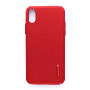 Защитный чехол Evelatus для Apple iPhone X — тиснёный красный (модель APIPXEMR)