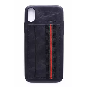 Защитный пластиковый чехол Evelatus для Apple iPhone X, черный
