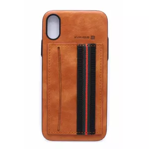 Чехол Evelatus для Apple iPhone X Cubit Brown — защитный футляр, коричневый