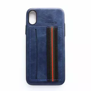 Пластиковый защитный чехол Evelatus для Apple iPhone X — синий