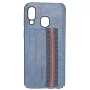 Smartphone case Evelatus for Samsung Galaxy A40 — Cubit Blue (model SA40CUBL)