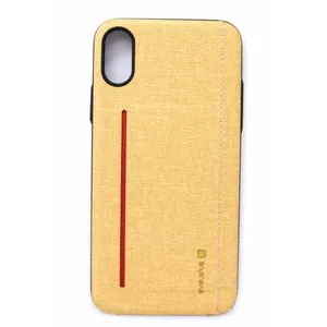 Чехол-слив для Apple iPhone X от Evelatus, модель APIPX61Y, желтый, для 64GB 4G iPhone X