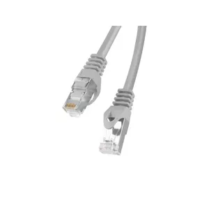 Network cable LANBERG Cat6 RJ-45 to RJ-45 2 m F/UTP, CCA conductor, grey