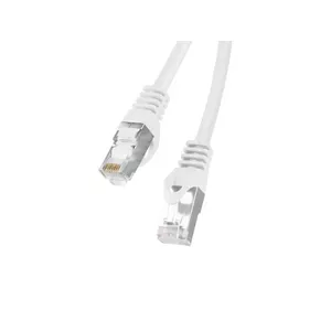 Networking cable LANBERG Cat6 F/UTP (FTP) RJ-45–RJ-45 1 m White