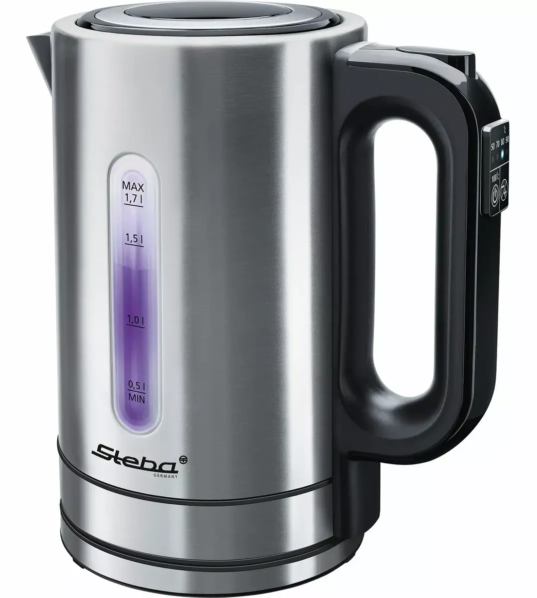 Elektriskā tējkanna Steba 1.7 L 2200 W WK 21 Inox Photo 3
