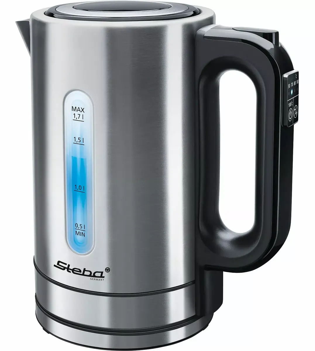 Elektriskā tējkanna Steba 1.7 L 2200 W WK 21 Inox Photo 4