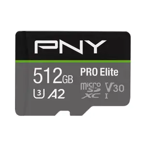 Flash Memory PNY 512GB microSDXC Class 10 P-SDUX512U3100PRO-GE
