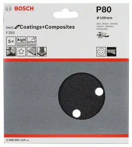 Sanding Sheet Bosch F355 Photo 2