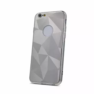 Aizsargvāciņš iLike priekš iPhone XR — Geometric Shine Silver