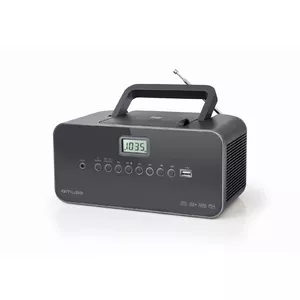 Portable CD player Muse M-28 DG Black FM MW PLL External Antenna