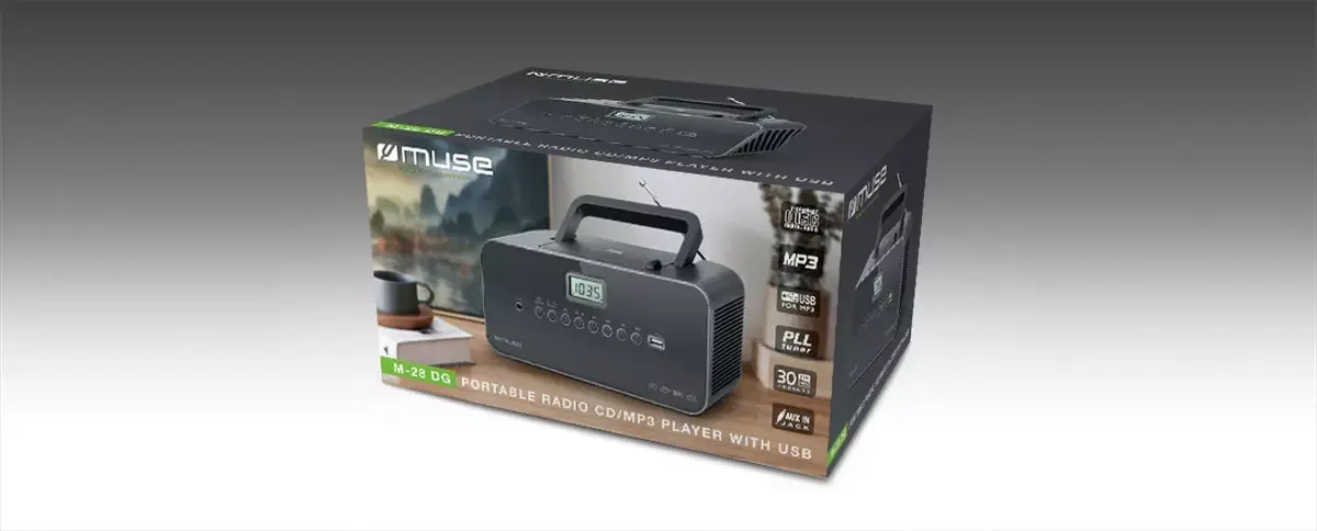 Portable CD player Muse M-28 DG Photo 3