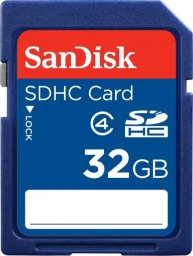 Zibatmiņa SanDisk 32GB SDHC SDSDB-032G-B35, SDSDB-032G-B35