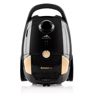 Пылесос цилиндрический ETA Avanto 3 L — 800 Вт, мешок 3 л, фильтрация HEPA, только сухая уборка, для ковров/твердых покрытий/мебели, черный/бежевый